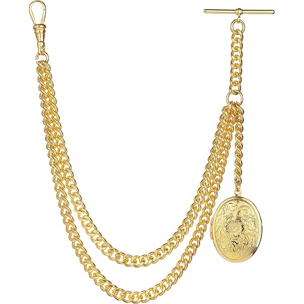 Amazon.co.jp: ブロンズカラーシングルアルバート懐中時計